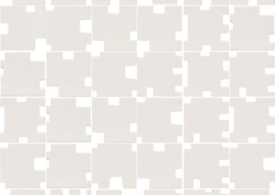 Reverse Collection Zoo White