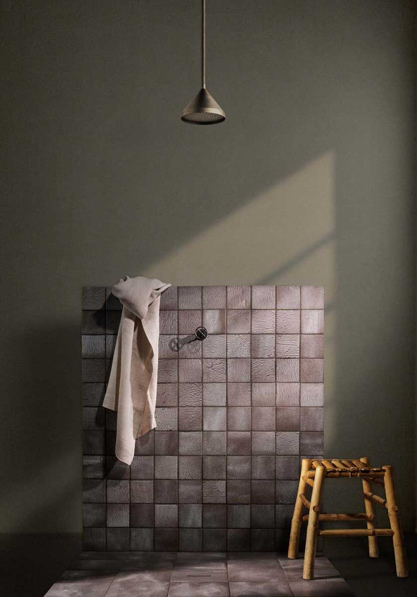 Texture Calce & Base Calce tile installation