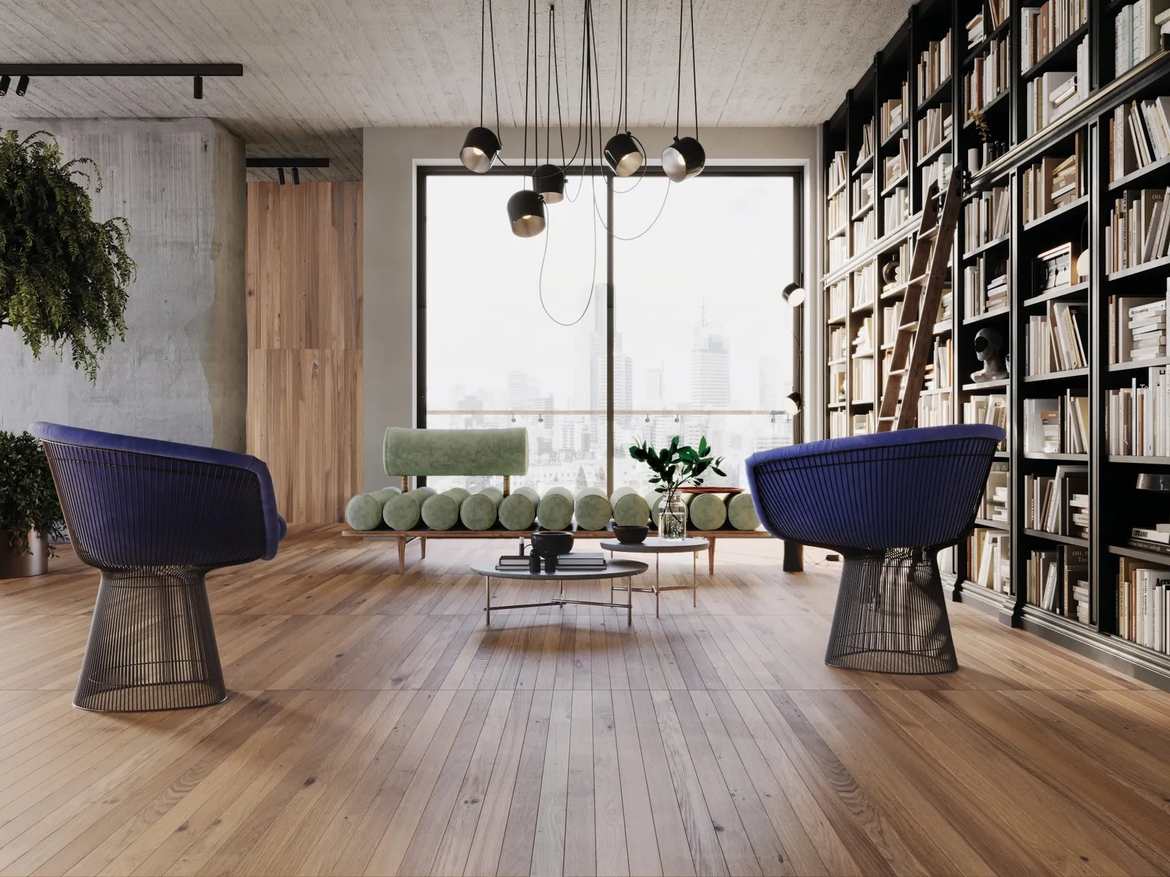 Michigan Lake House Wood Flooring Installation